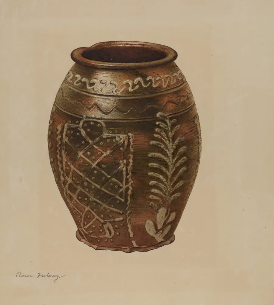 Pa. German Jar by Aaron Fastovsky