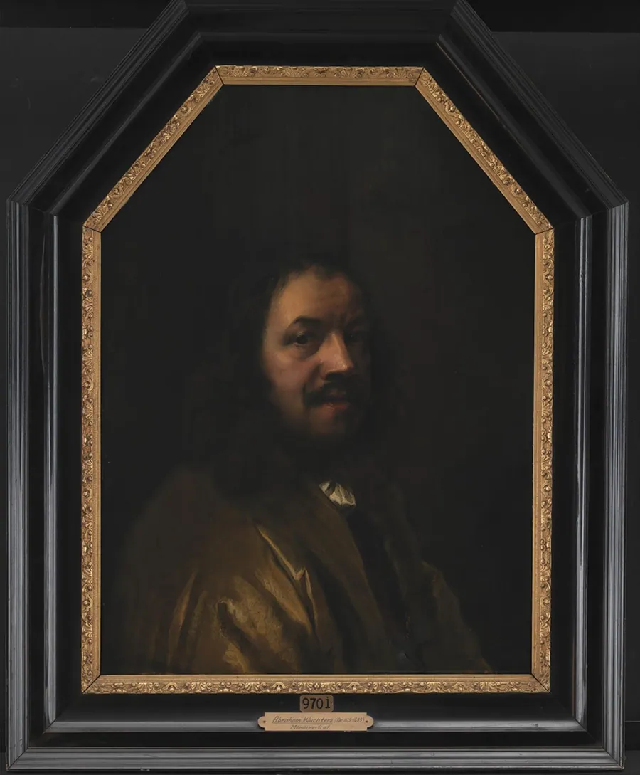 Selvportræt by Abraham Wuchters