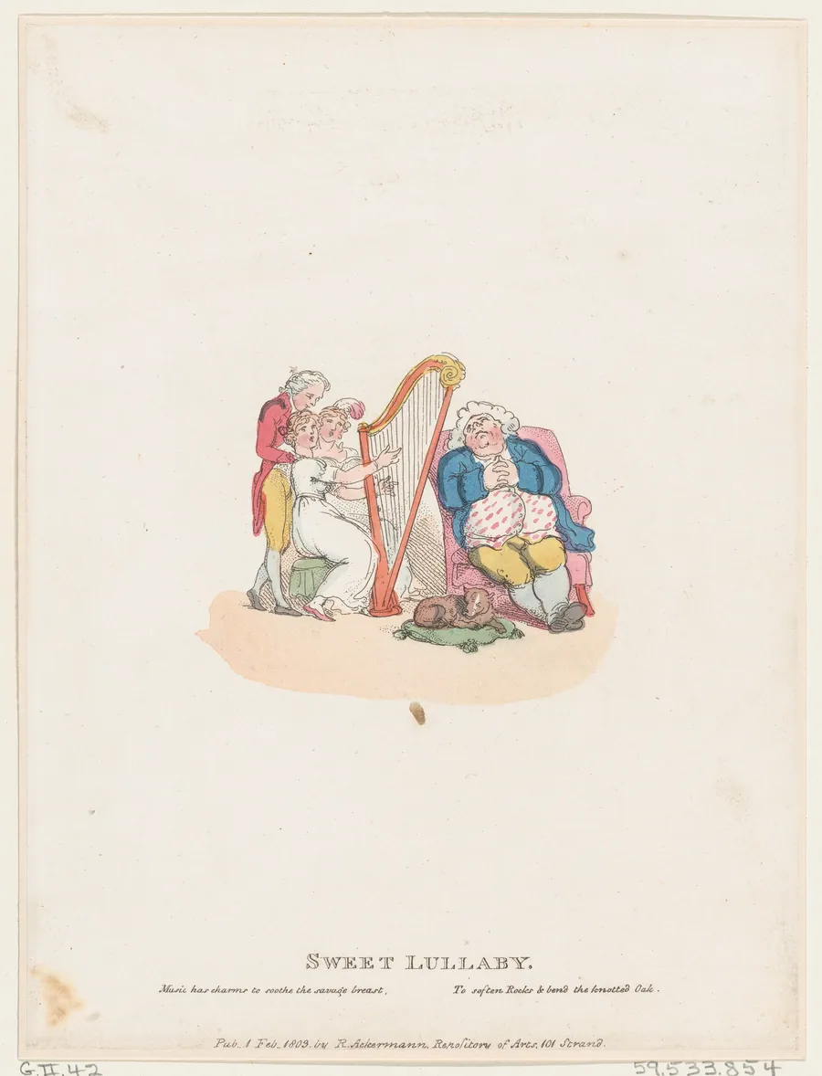 Sweet Lullaby by Thomas Rowlandson