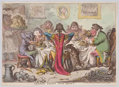 Germans Eating Sour-Krout