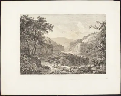 Cascatella di Tivoli, seconda veduta