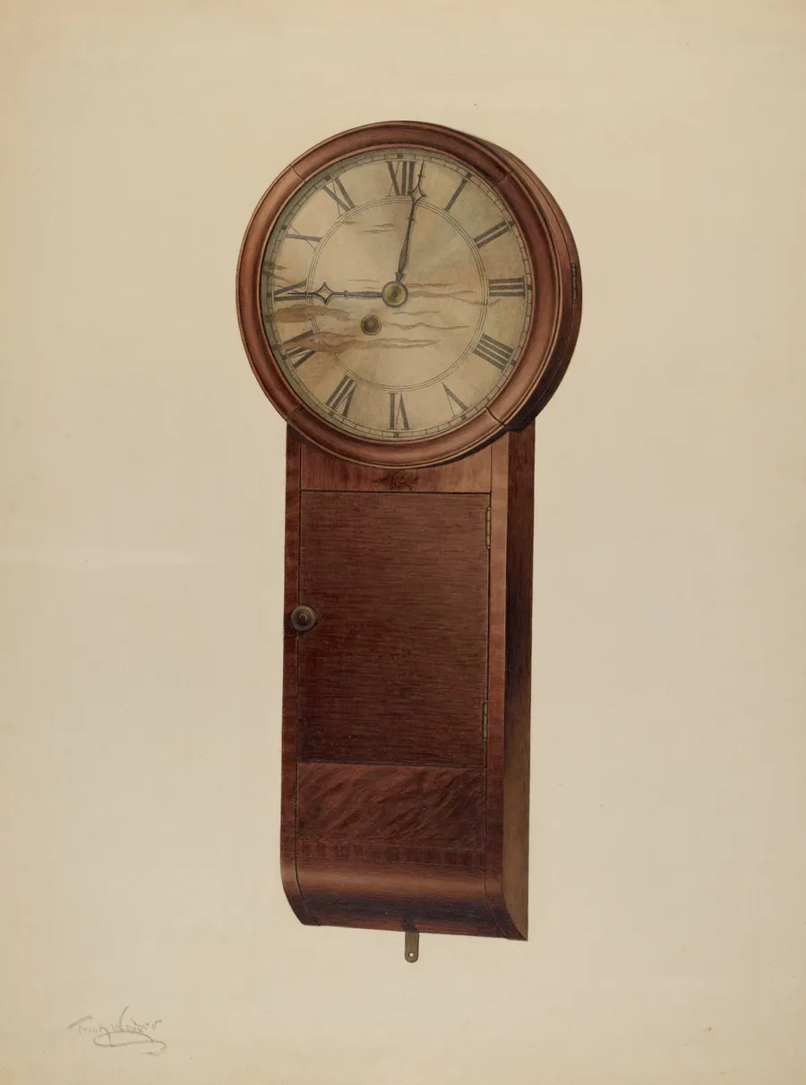 Wall Clock by Frank Wenger