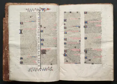 The Gotha Missal: Fol. 2v, Text