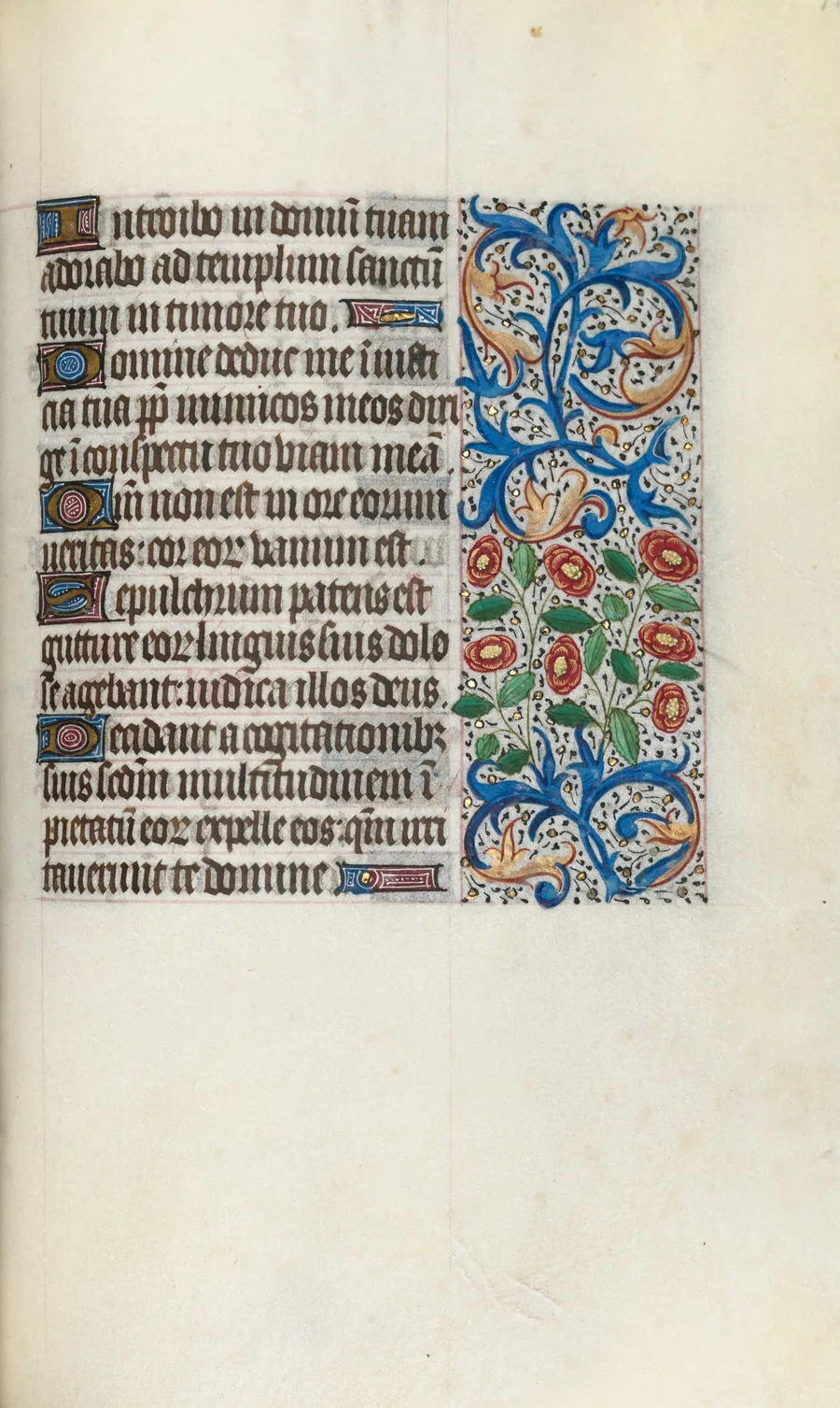 Book of Hours (Use of Rouen): fol. 111r by Master of the Geneva Latini