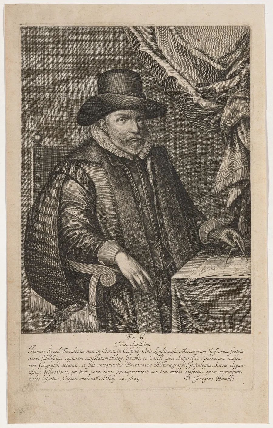 John Speed by Salomon Savery