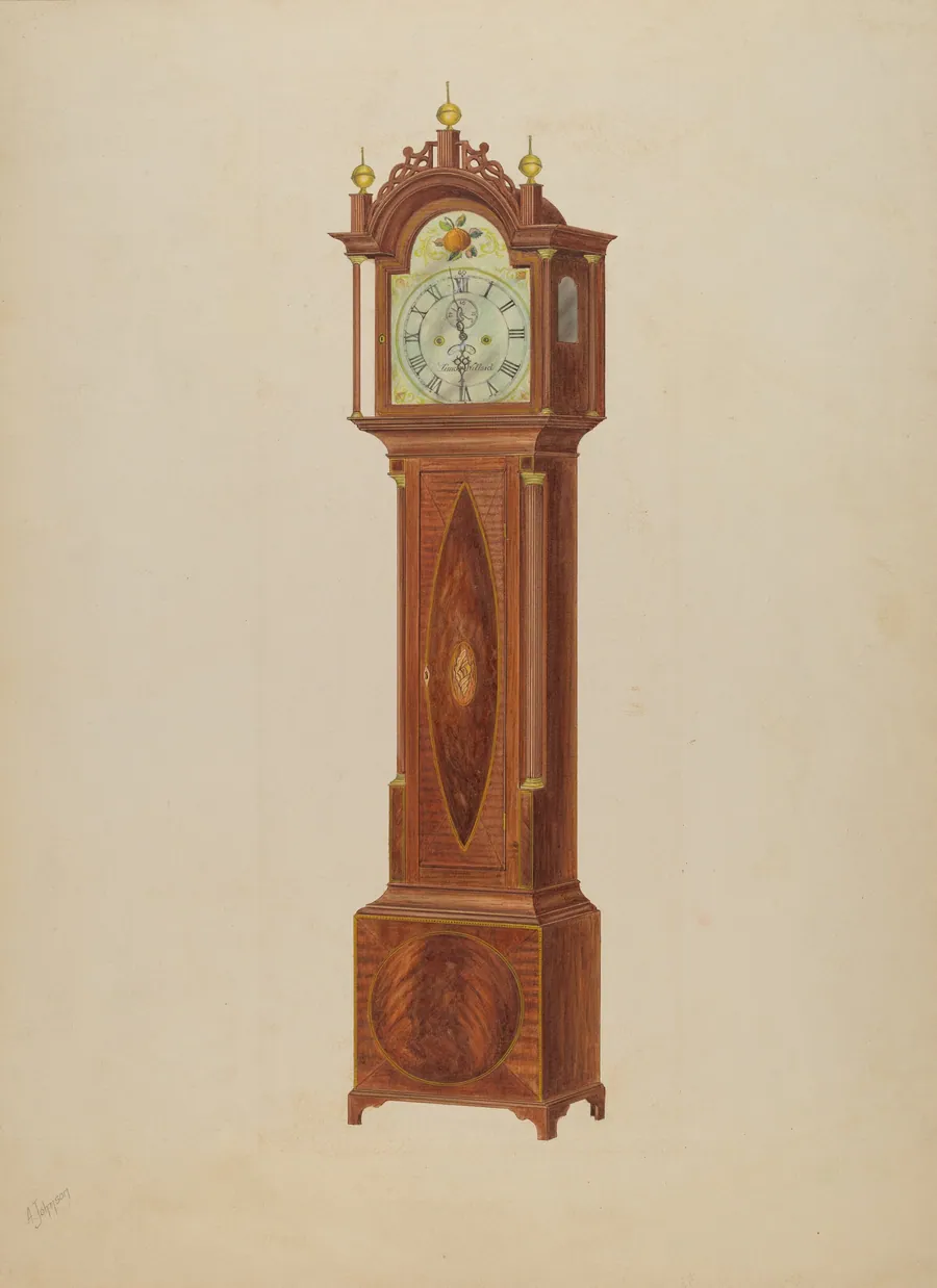 Tall Clock by Arthur Johnson