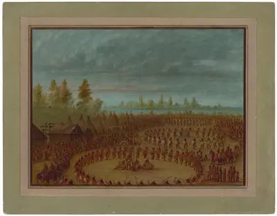 War Dance of the Apachees
