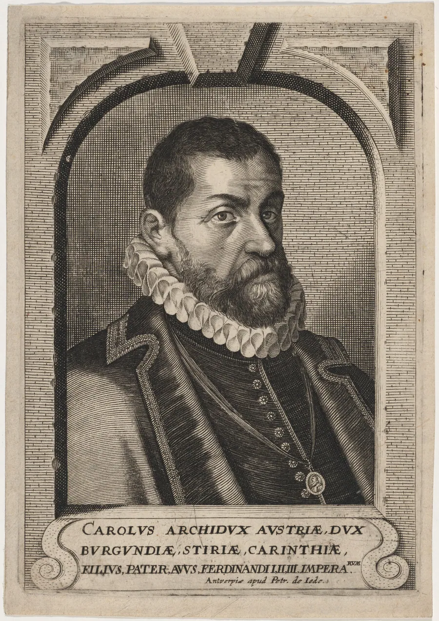 Charles, Archduke of Austria by Pieter de Jode II