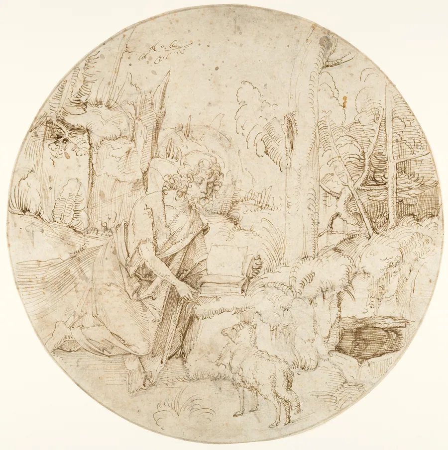 Saint John the Baptist in the Wilderness by Hans Süss von Kulmbach