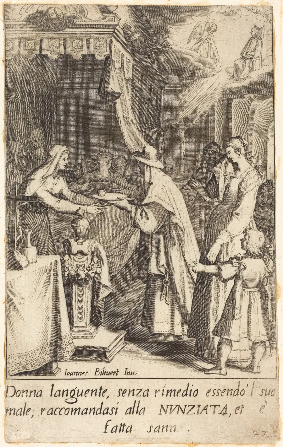 The Cured Sick Person by Jacques Callot