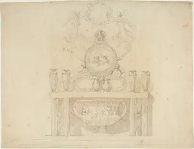 Study for Decorations of Buckingham Palace