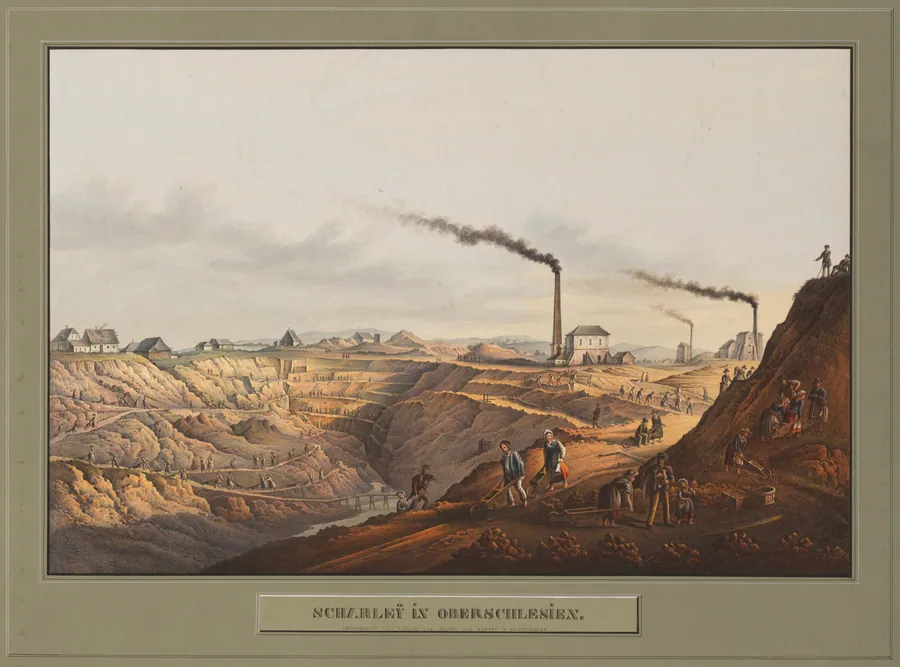 Scharley in Oberschleisien by Carl Julius Rieden