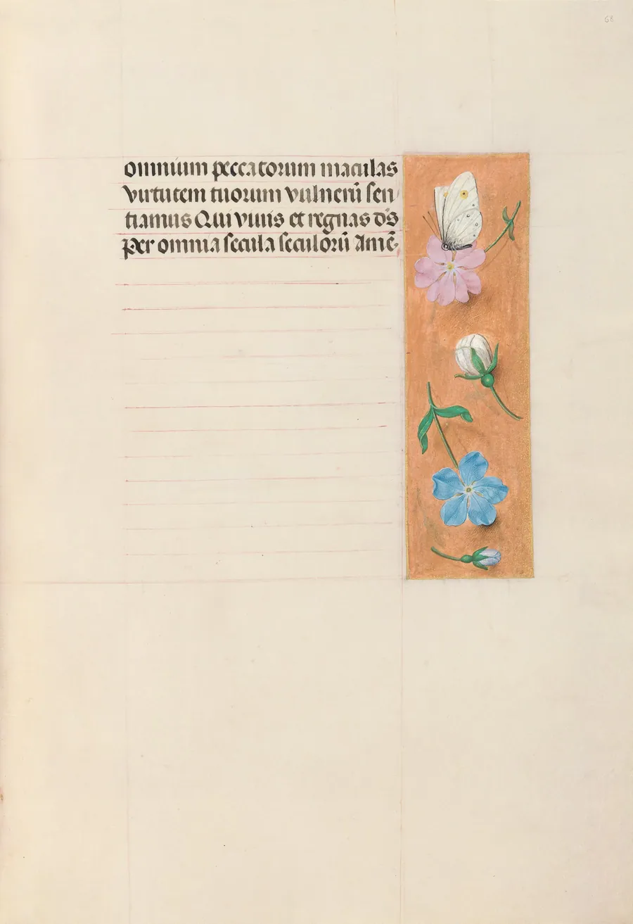Hours of Queen Isabella the Catholic, Queen of Spain:  Fol. 68r by Master of the First Prayerbook of Maximillian