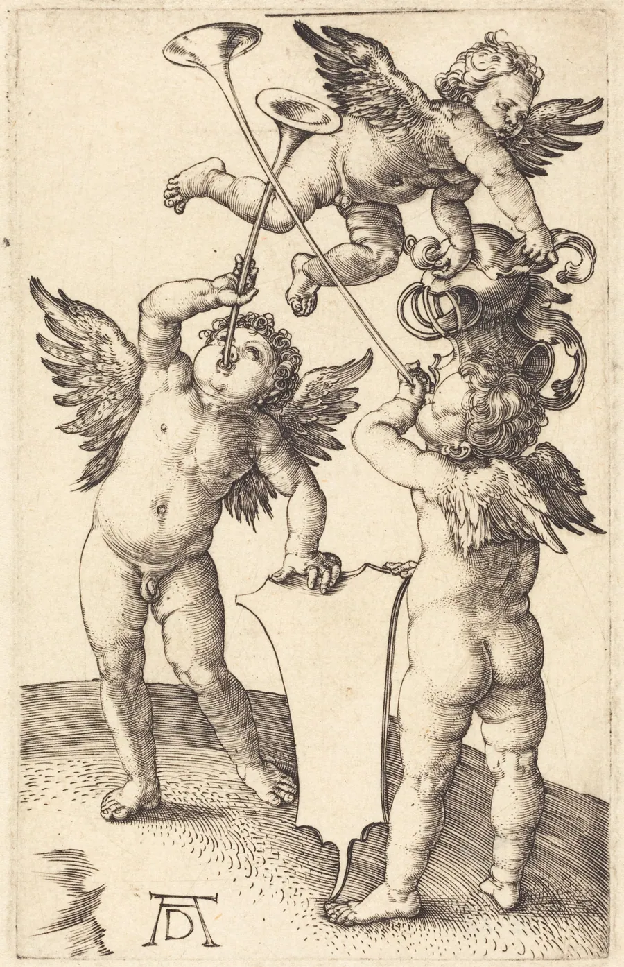 Three Genii by Albrecht Dürer