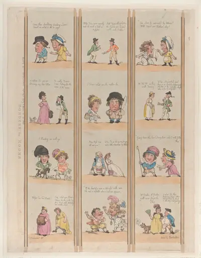 Borders for Rooms, Extravaganzas Plate 6