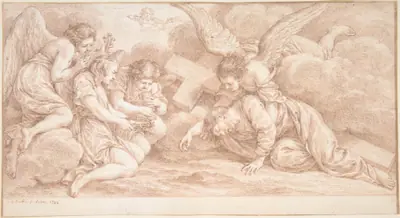 Christ Falling under the Cross