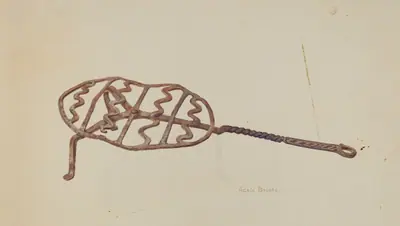 Wrought Iron Broiler