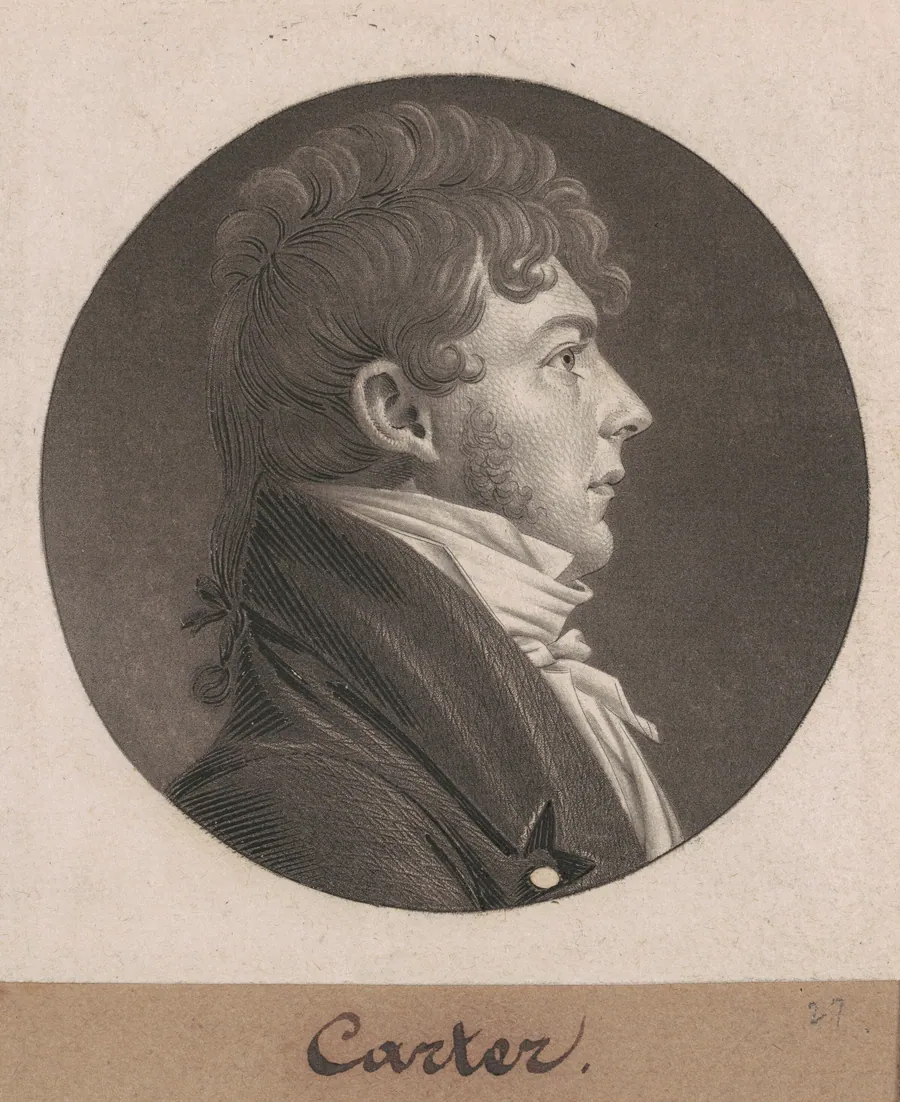 Carter by Charles B. J. Févret de Saint-Mémin