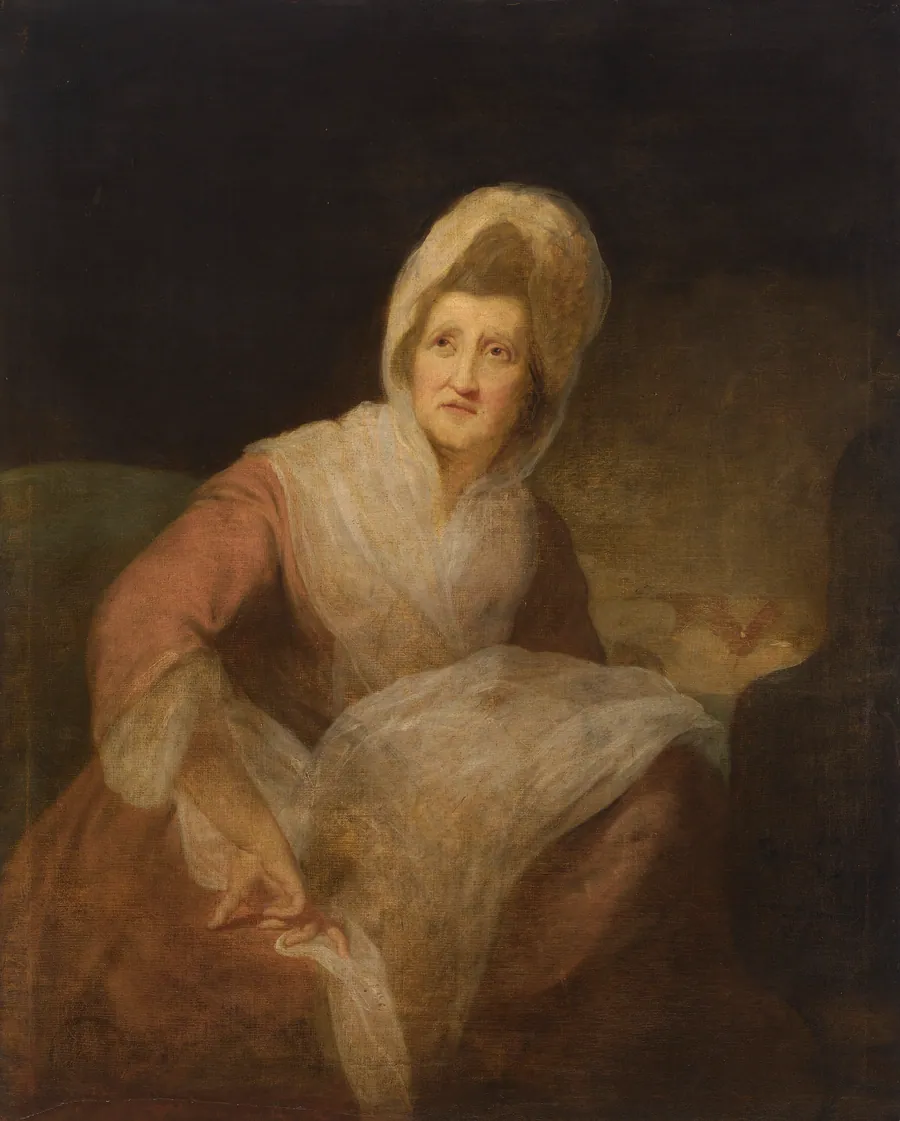 Patience Lovell Wright by Robert Edge Pine, 1730 - 18 Nov 1788
