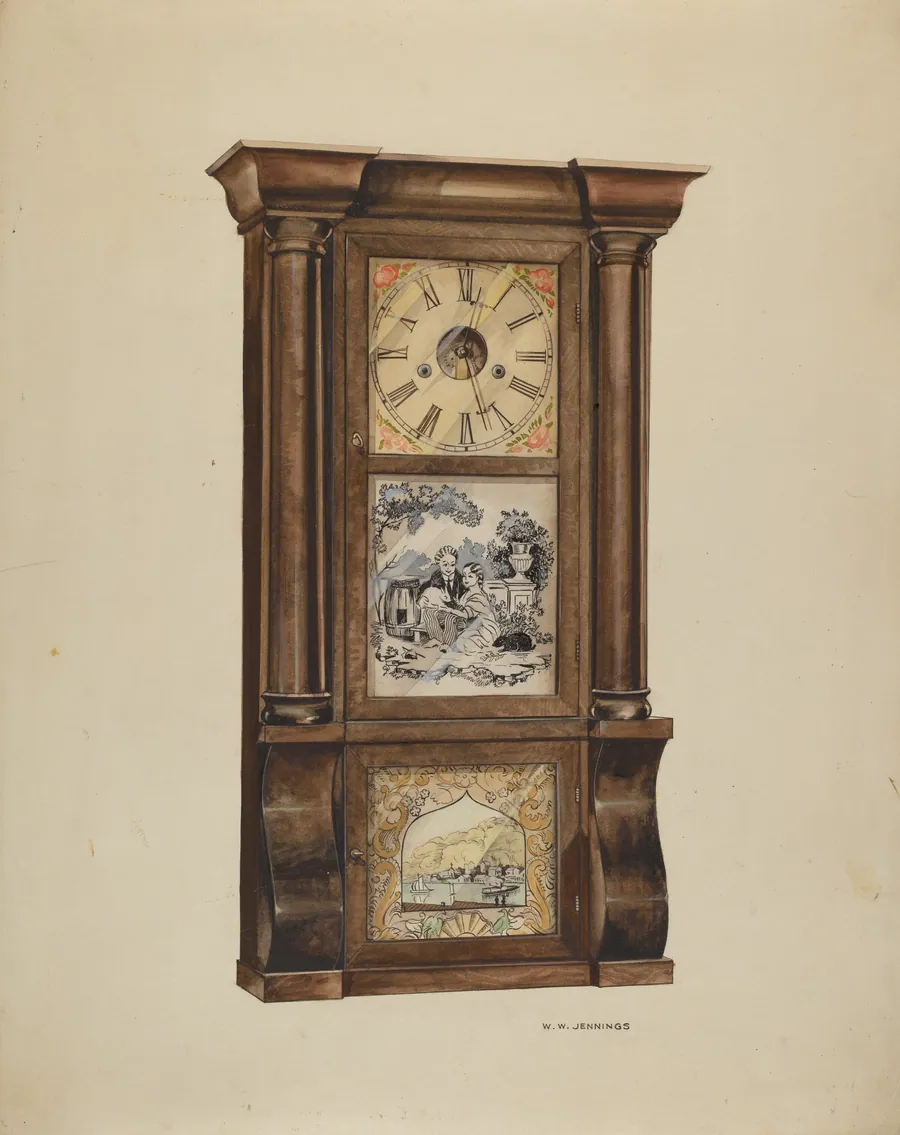 Clock by Walter W. Jennings