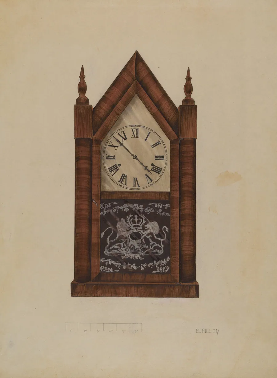 Clock by Edith Miller