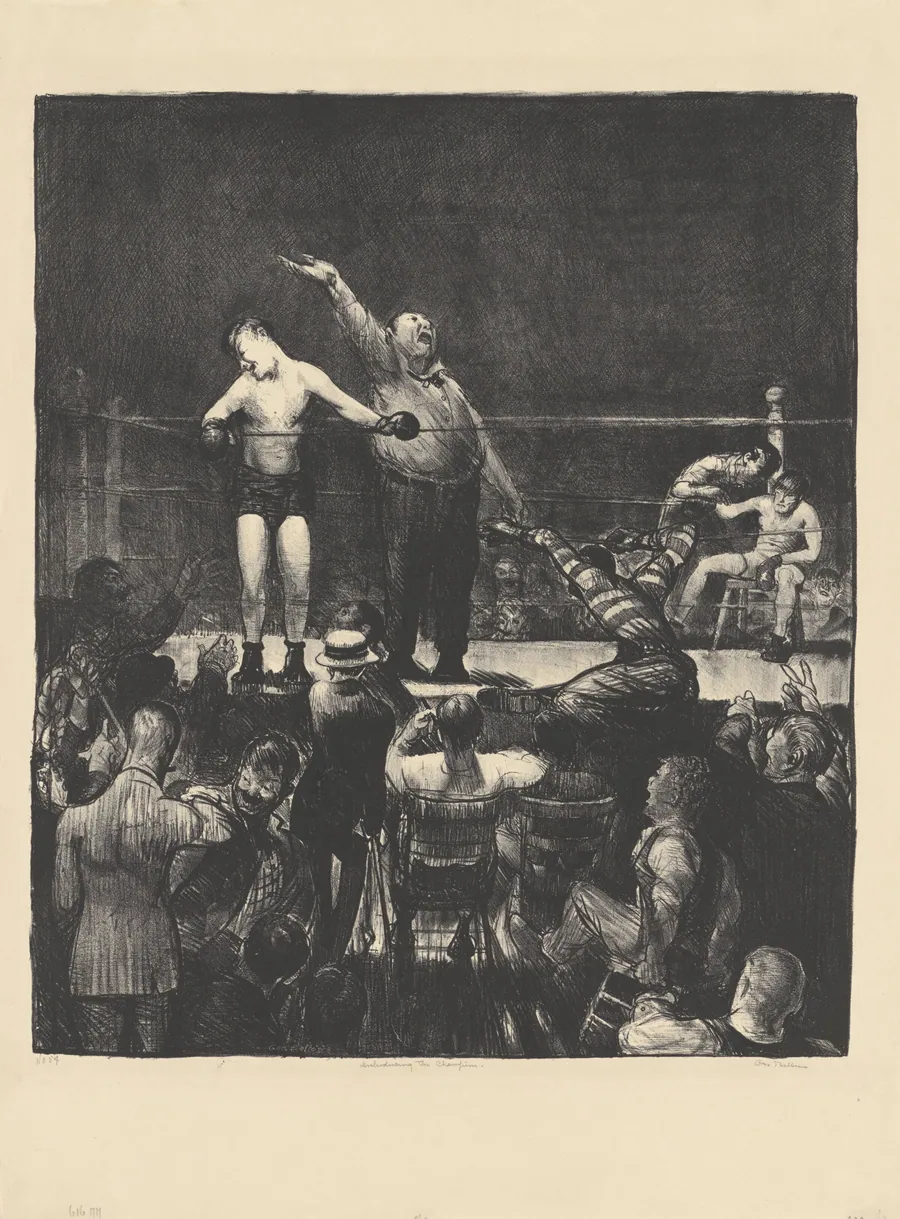 Introducing the Champion by George Bellows