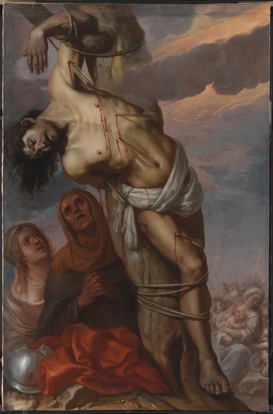 Skt. Sebastian by Eugenio Cajés