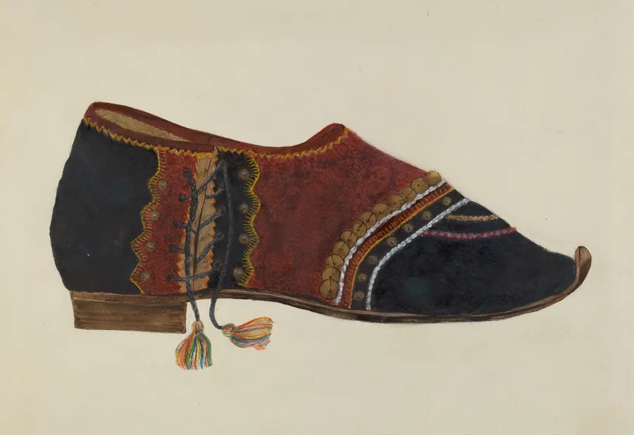 Man's Dancing Shoe by Ann Gene Buckley