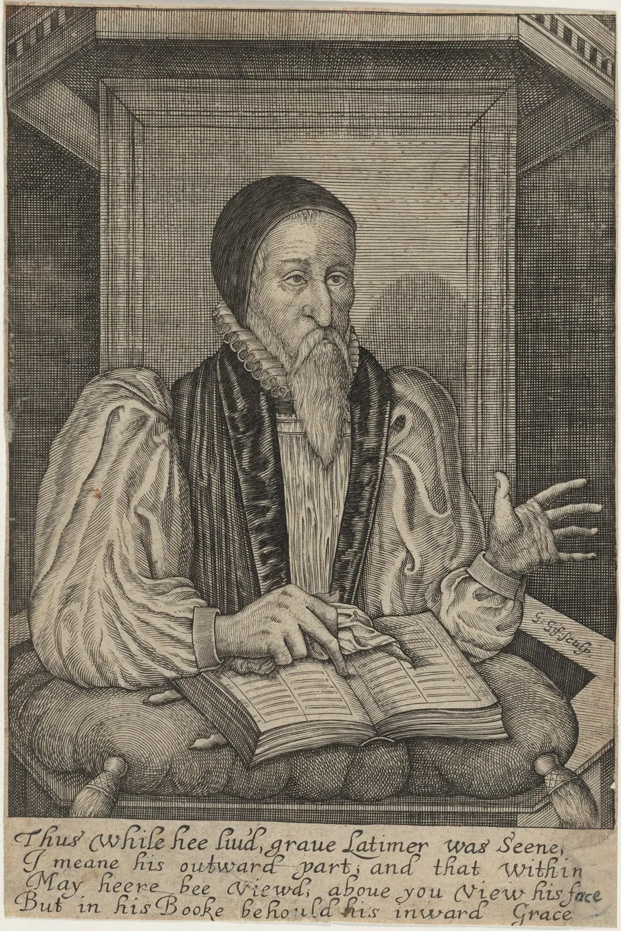 Hugh Latimer by George Gifford