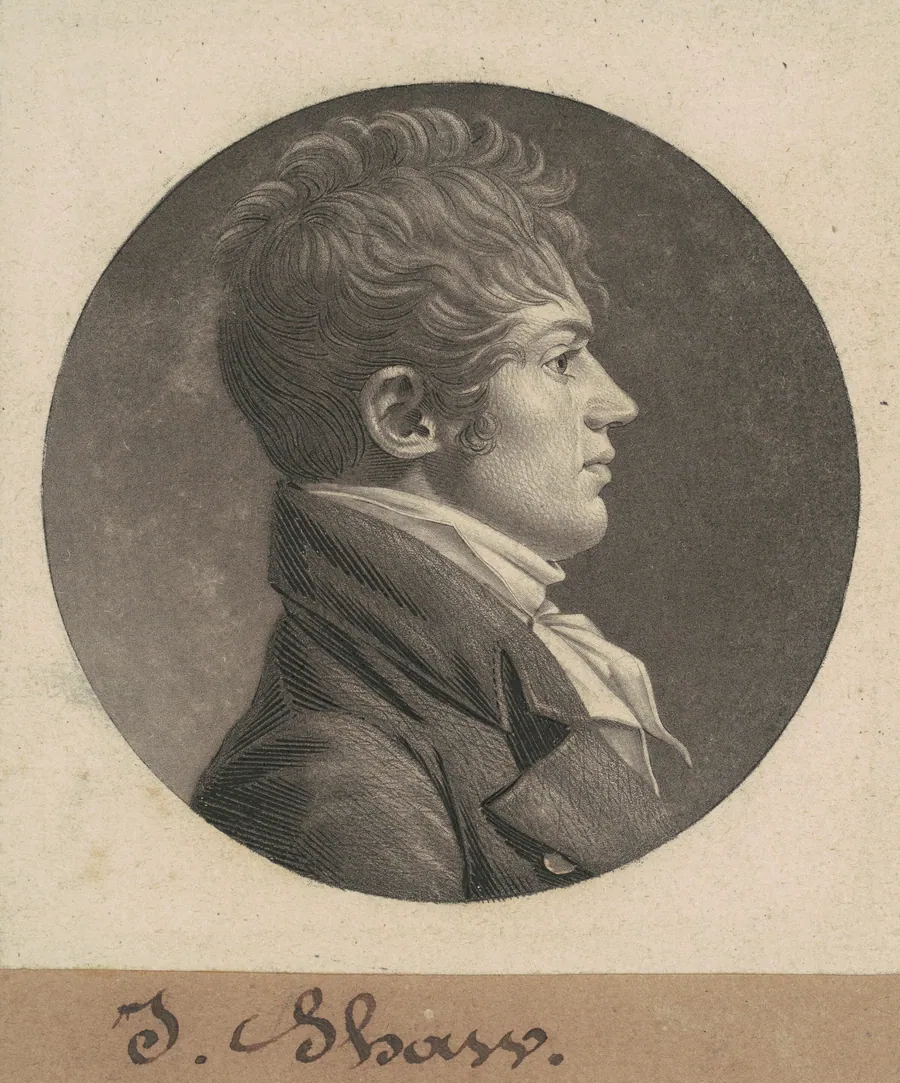 J. Shaw by Charles B. J. Févret de Saint-Mémin