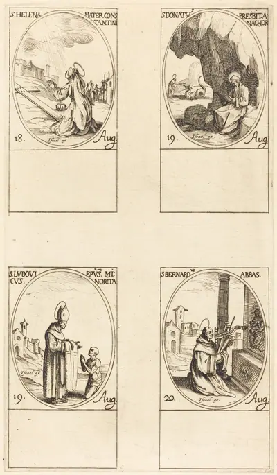St. Helen; St. Donatus; St. Ludovicus, Bishop; St. Bernard