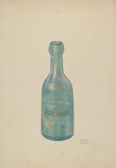 Glass Soda Bottle