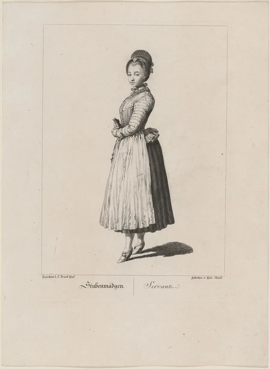 Stubenmädgen (Servant Girl) by Quirin Mark