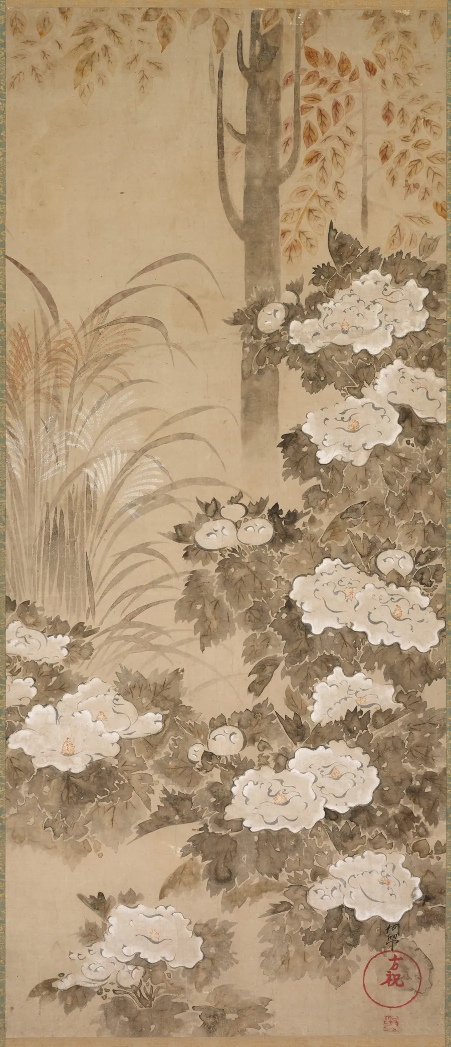 Peonies by Tatebayashi Kagei