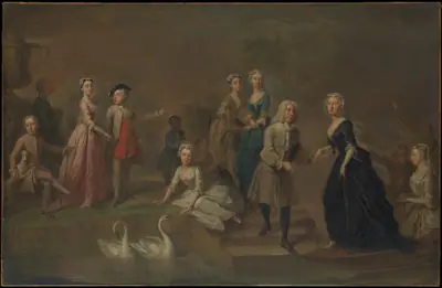 Uvedale Tomkyns Price (1685–1764) and Members of His Family