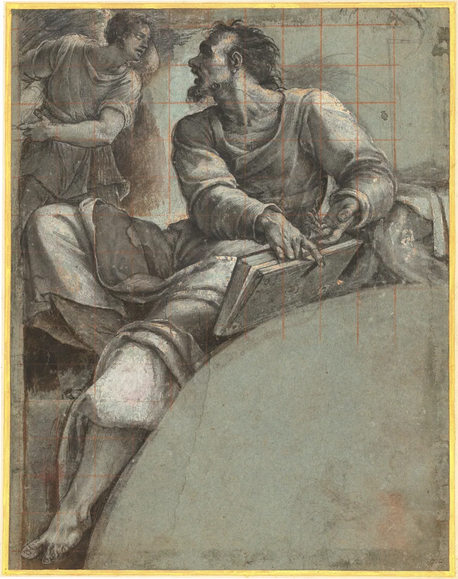 A Prophet Addressed by an Angel by Sebastiano del Piombo