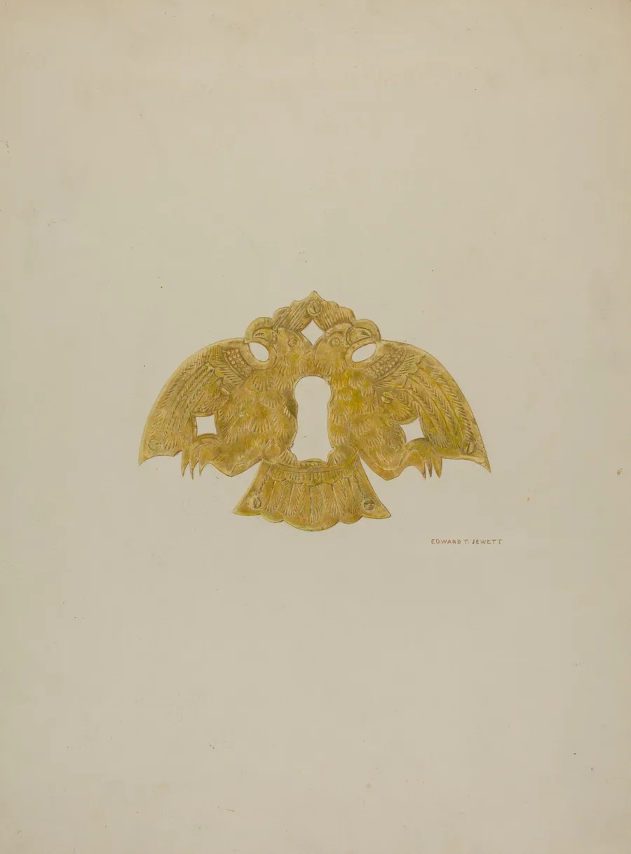 Lock Plate by Edward Jewett