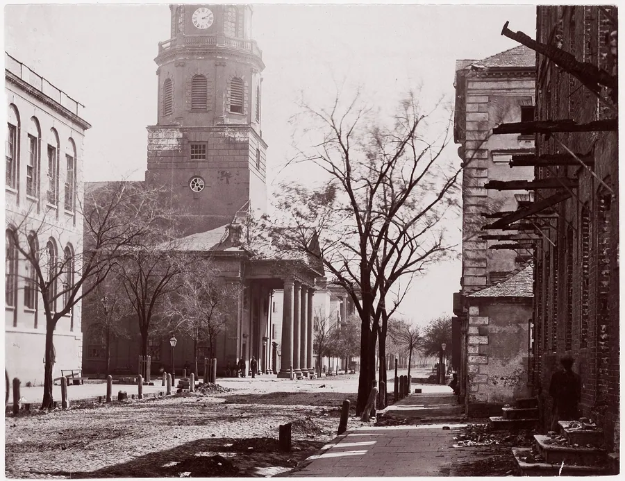 St. Michael's Church, Charleston, S.C. by George N. Barnard