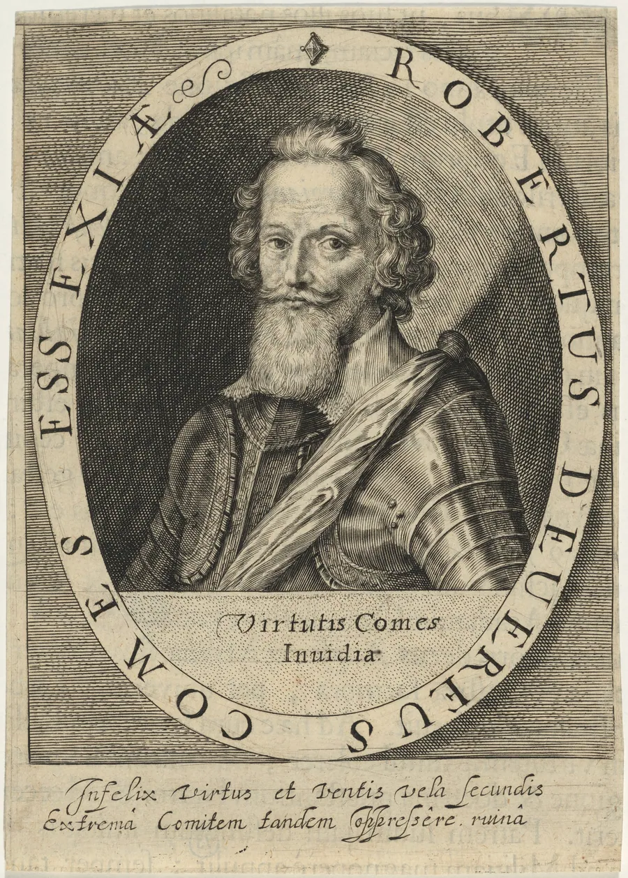 Robert Devereux, Second Earl of Essex by Willem de Passe