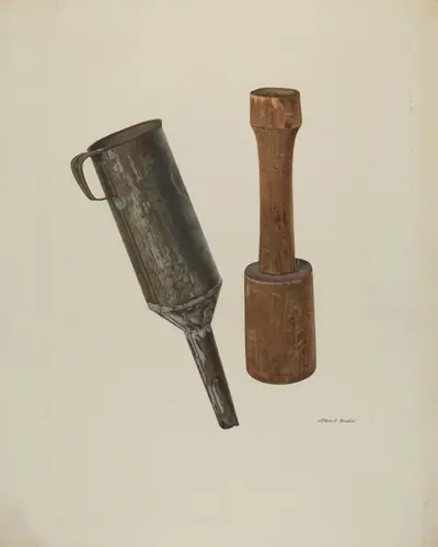 Sausage Stuffer and Funnel