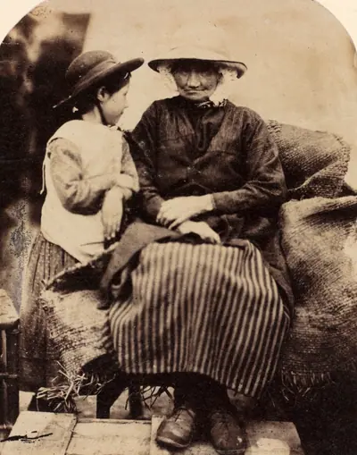 Servants at Rhagatt, Corwen, North Wales