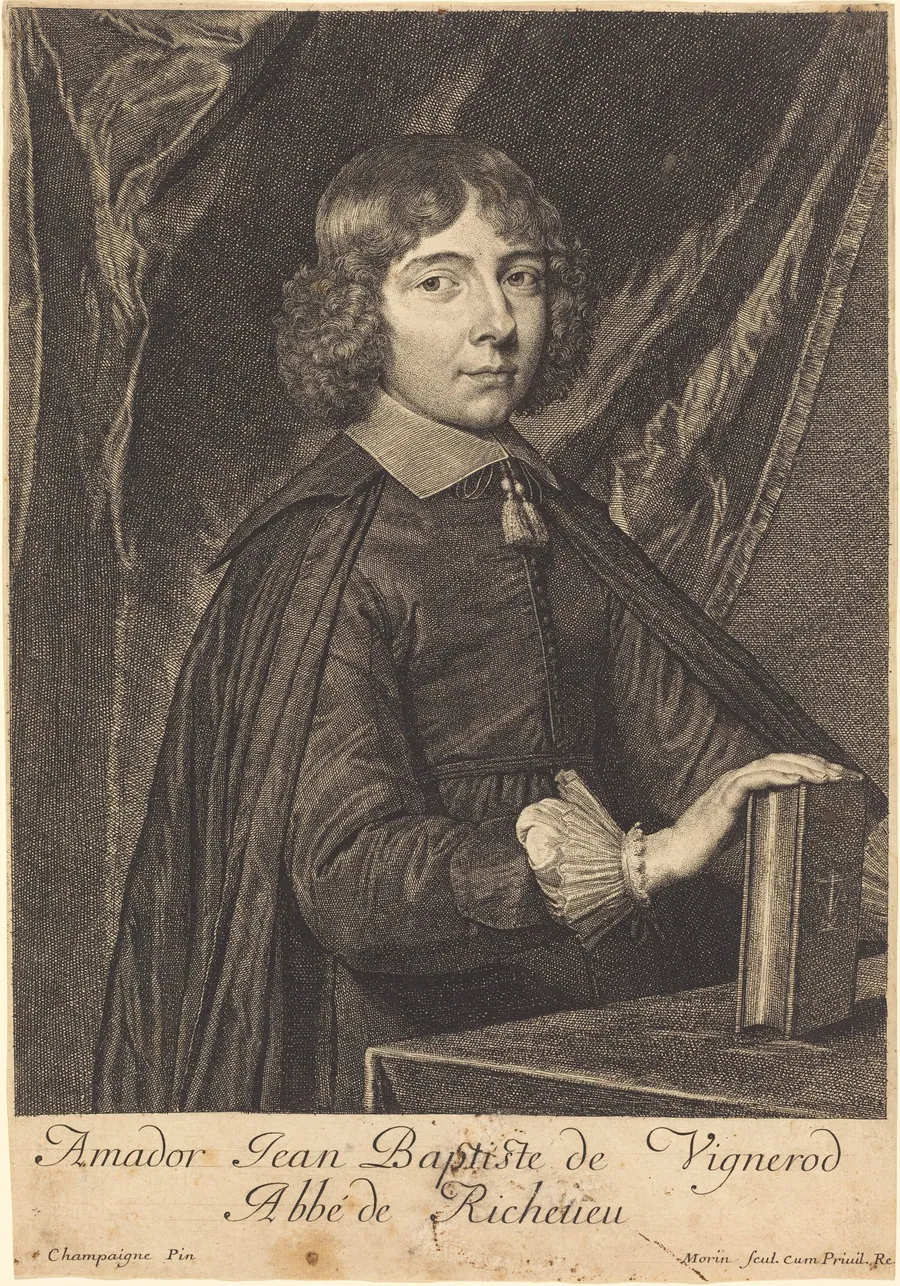 Jean Baptiste Amidor Vignerod by Jean Morin