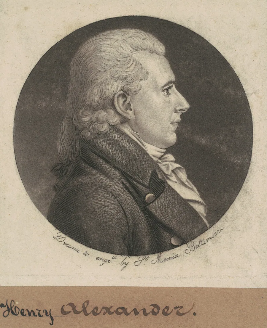 Henry Alexander by Charles B. J. Févret de Saint-Mémin