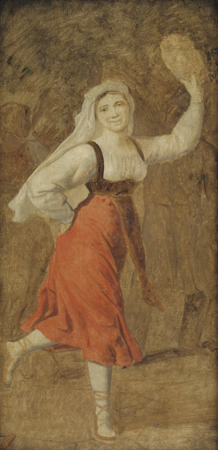 En dansende italienerinde by C.W. Eckersberg