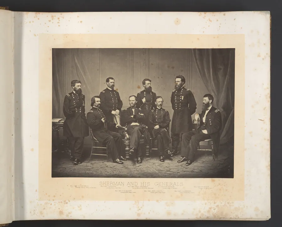 Sherman and His Generals by George N. Barnard