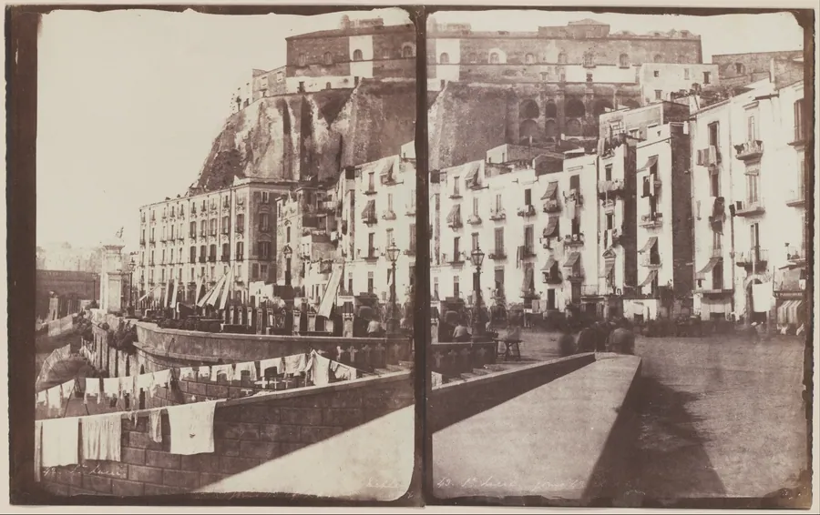 Santa Lucia, Naples by Calvert Richard Jones
