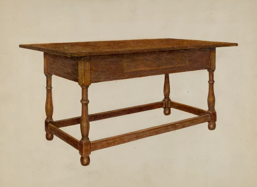 Tavern Table or Stretcher by Dorothea A. Farrington
