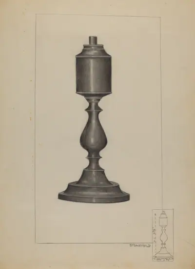 Whale Oil Lamp