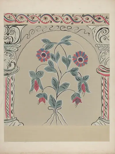Hand Painted Wall