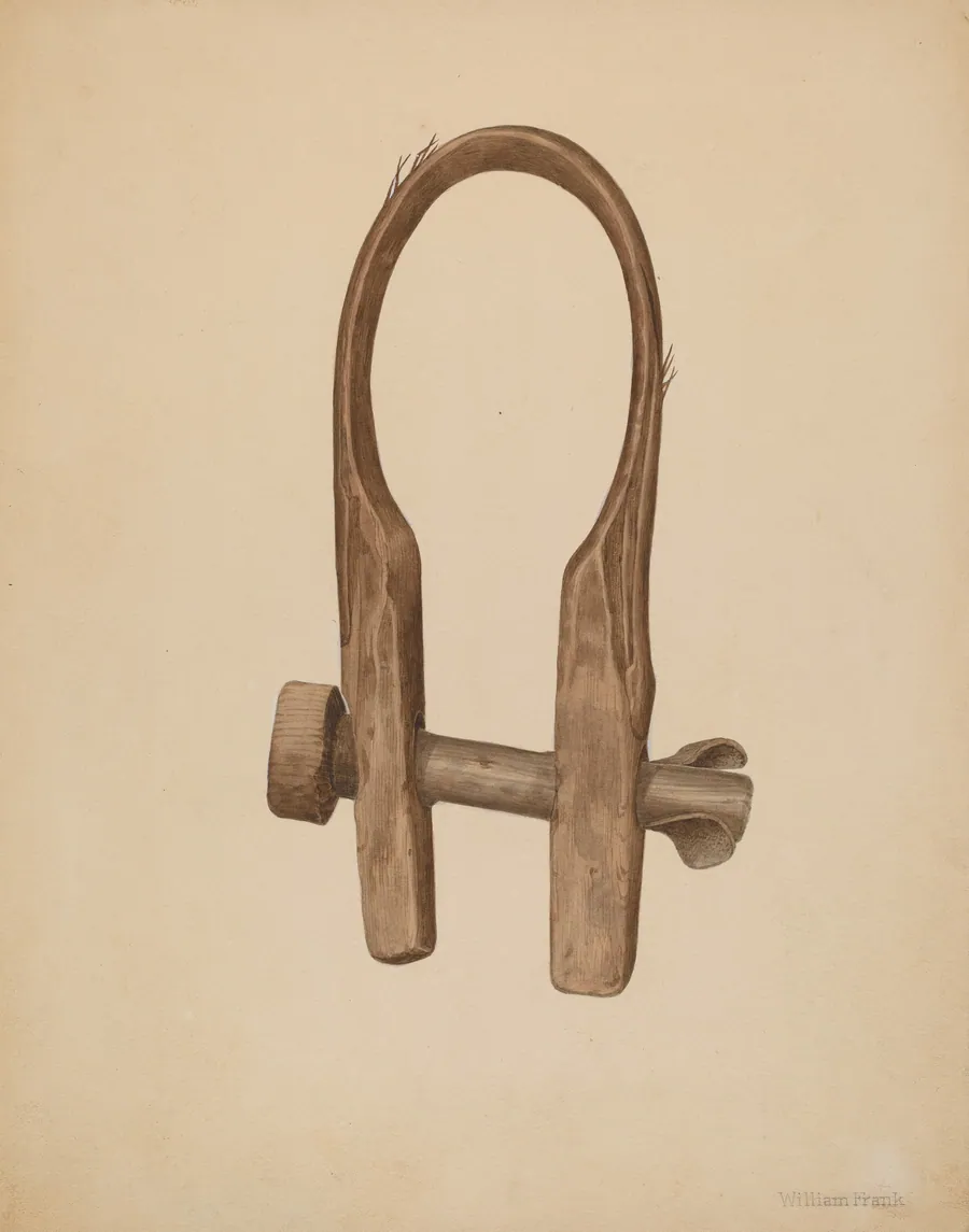 Wooden Cleavis by William Frank
